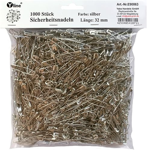 500 spille di sicurezza, colore sillber – 3182 circa 38 mm