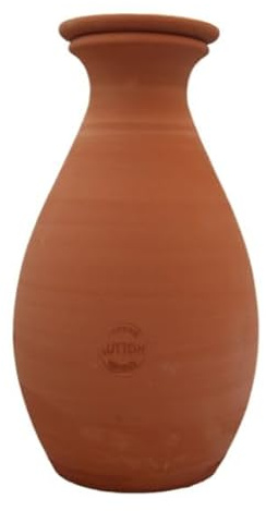 OLLAS LUTTON zum Eingraben 4L | Bewässerungssystem/Olla aus Ton | selbstregulierend | wurzelnahe Bewässerung, Terracotta Bewässerungskugeln