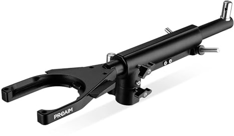 PROAIM Staffa Docking ad Anelli per Stabilizzatori a Mano, Braccio e Gilet | Ancora il rig stabilizzatore in sicurezza tra le riprese — 4 anelli docking per aste 30/38/42/54mm, carico fino a 25kg