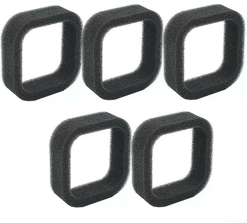 Luftfilter Filter Filter Schwamm, 20-teiliges Schwamm-Luftfilter-Ersatzteil für verschiedene Rasentrimmer 50 mm x 43 mm