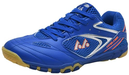 Herren Pickleball Schuhe Indoor Outdoor Court Tennis Turnschuhe Leichte Badminton Training Racketball Squash Volleyball Sportschuhe,Blau,39 EU