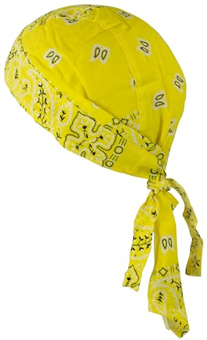 fashionchimp Zandana aus 100% Baumwolle, Bandana-Kopftuch, Bikertuch für Damen und Herren, Muster-Print