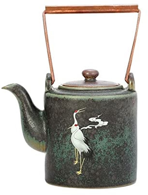 Generic el Horno de Olla de Kung Fu de Cerámica Gruesa de 400Ml Se Convierte en una Taza de Té de Grulla Pintada a Mano.