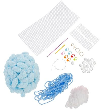 Gogogmee Handtaschen Webmaterial Zubehör DIY Taschenmaterialien Für Heimwerkerprojekte Handgewebtes Material Für Basteln Und Bastelarbeiten Robustes Und Langlebiges Material Für