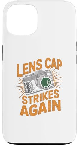Custodia per iPhone 13 Copriobiettivo colpisce ancora - Citazione divertente del fotografo