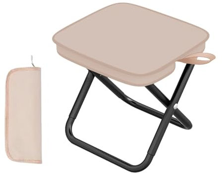 Sirseon Klapphocker, tragbarer Campinghocker - Outdoor-Klappstuhl - Stabiler Klapphocker für Outdoor-Camping, Wandern, Jagen, Wandern, Reisen, tragbarer Campinghocker