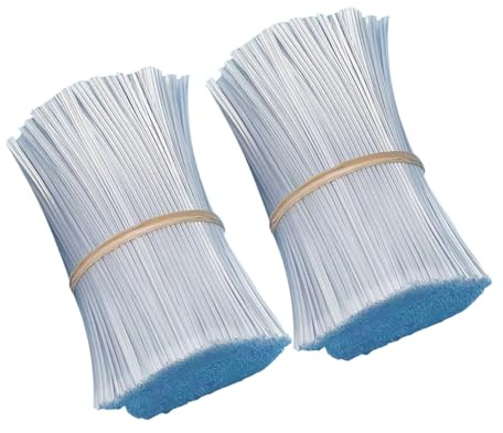 JIHUOO 1000 Pcs 10 cm Plastic Coated Wire Twist Ties Cord Organizer Twist Ties Treat Bag Twist Ties for Packaging Reusable Bread Bag Twist Ties Plant Twist Ties for Garden Clear