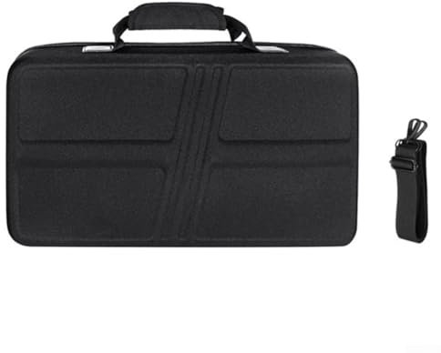 Aprilsunnyzone Lightweight Protective Case for PS5 Pro Customizable Storage for Controllers and Headset
