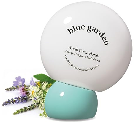 Kamill Perfumery Hand- und Nagelcreme Blue Garden 50 ml – Duft nach Wildblumen & Tangerine, Korean Skincare, vegane Handcreme
