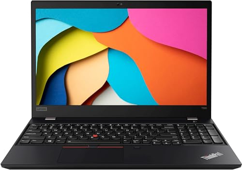 Lenovo Thinkpad T590 Business Laptop 15.6 (1920 × 1080), Intel Core i7-8565U, 16 GB RAM, SSD da 512 GB, tastiera US QWERTY Windows 11 Pro (ricondizionato)
