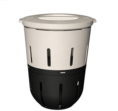 Compostiera Sotterranea con Lombrichi | Compostiera da Giardino 12,5 Litri - per Lombricompostaggio - Per Giardinieri Coltivatori Principianti Cortili Progetti Scolastici Fattoria