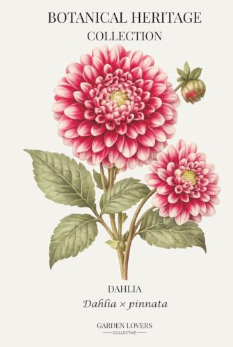 Dahlia: A Botanical Heritage Collection Notebook Featuring Dahlia × pinnata