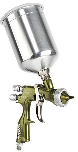 HVLP Spray Gun, Medium, Gravity, 30 oz.