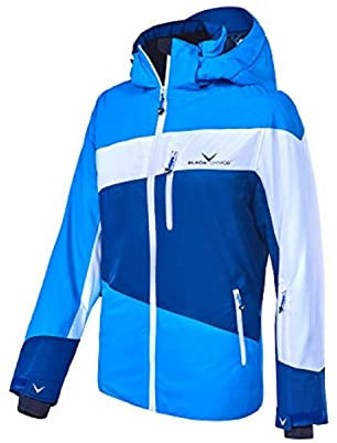 Black Crevice Damen Skijacke Striped, blau/navy/white, 46