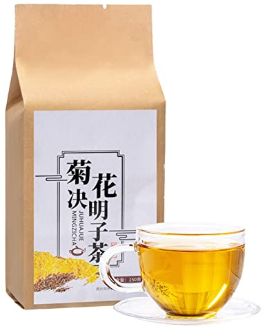 Chrysanthemum Cassia Samen Teebeutel, 150 G 30 Stück Chrysanthemen Cassia Samen Geißblatt Osmanthus Mispel Klettenwurzel Kombination Kräutertee für das