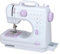 LetCart 505A 12 Stiche Elektrische Nähmaschine Mini Haushalt Doppelfaden-Nähmaschine EU 220V, Für Profi Anfänger DIY Begeister Sewing Machine (Nähmaschine+97 Nähset+11 Pressfuß)