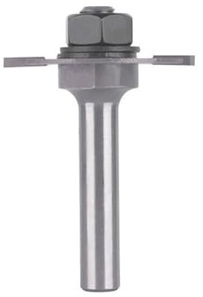 Biscuit Joint Slot Cutter Router Bit, 8mm Shank T Type Slotting Router Bit Woodworking Milling Cutter Depth Slot Cutter Router Bit Carbide End Mill
