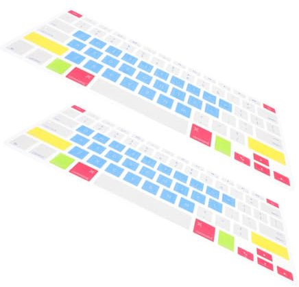 OSOLADY 2pcs Keyboard Film Compatible Laptop Silicone Protective Cover Keyboard Skin for Laptop Surface