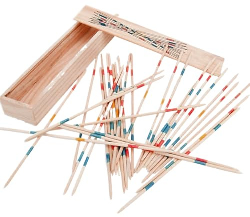 Gioco - Gioco Mikado Stick | Giochi Di Equilibrio Con Bastoncini - Giochi Di Tradizionali Coreani, Gogi (Gogi In Legno Da 31 Pezzi), Giocattolo Tradizionale Per Bambini In Cui Raccogl