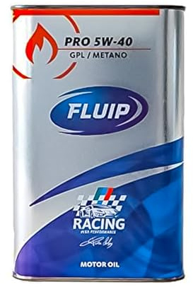 FLUIP PRO 5W-40 Olio Motore per Auto Doppia Alimentazione bifuel Benzina e GPL/METANO - 1L