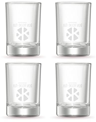 Kloster Kitchen 4er Pack Shot Gläser Set 3cl - 6cl