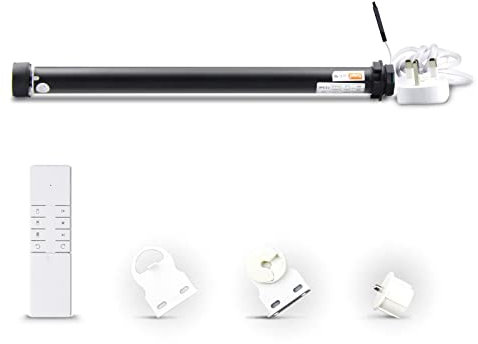 zemismart - Motore WiFi per tapparelle, 37 mm, Controllo Voce/Applicazione/Timer, Voice Control, Motore Tubolare,Max for 3kg