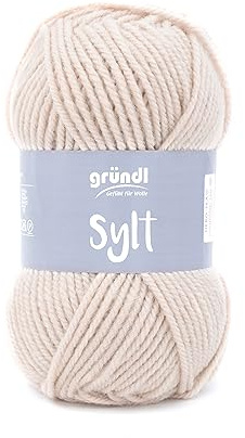 gründl Gründl Sylt Strickwolle 100g 130m Nadel 7-8 Pflegeleicht