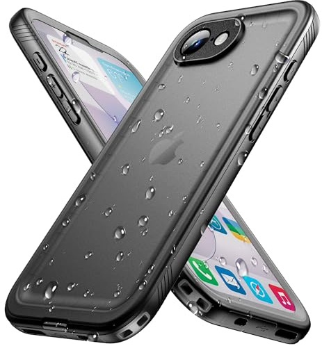 Cozycase TOP Militärschutz wasserdichte 360 Hülle Für iPhone SE 2022 2020 8 | 7 Outdoor Panzerhülle Full Armor Case, Vorne Hinten Komplett Schutz, Soßfest Staubschutz Baustelle Waterproof Handyhülle