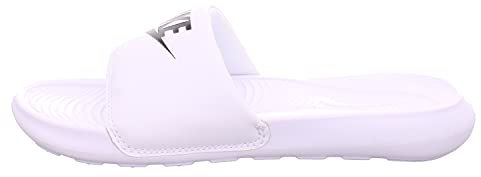 NIKE Victori One, Chanclas Mujer, White Black White, 39 EU