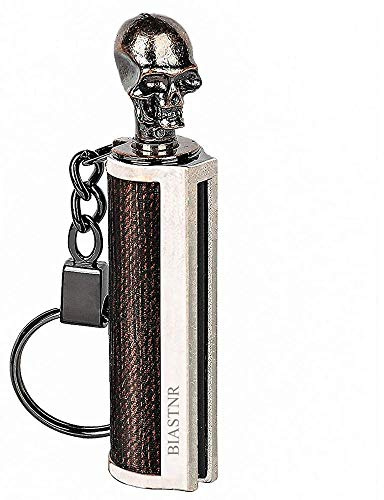 BIASTNR Permanent Match Keychain Lighter, Flint Matchstick Fire Starter Lighter, Reusable Flint Waterproof Camping Survival Gear