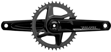 SRAM Corporation Europe Rival Kettenblätter Schwarz 175mm 47.5mm