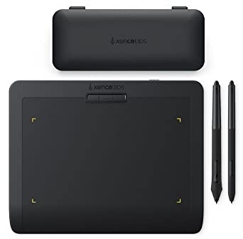 Xencelabs Tablette 32cm 3 Boutons Gomme Petite avec Dongle Gant Dessin Plumes