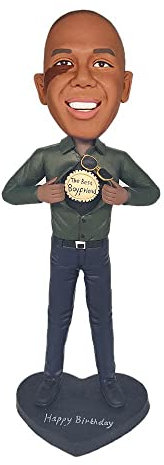 mydedor Benutzerdefinierte Wackelkopf-Figur, personalisierte Freiberufler-Puppe, Geschenke…