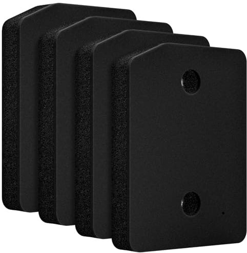 4 filtri per asciugatrice Miele T1 serie 9164761, ricambio per asciugatrice Miele T1, fine / grossolana, 207 x 157 x 30 mm, filtro in spugna