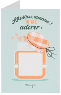Mr. Wonderful - Rubbelkarte - Achtung, Mama! Du wirst es lieben