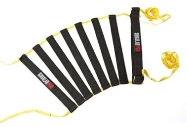 SINGULARWOD Escalera de Agilidad Circuito Agilidad para Coordinación. Escalera Entrenamiento de Velocidad. Escalera para Ejercicios de Agilidad, coordinación y Velocidad