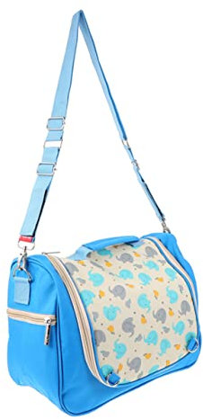 KOMBIUDA Tasche Für Kinderwagen Babytasche Mit Großem Fassungsvermögen Cartoon-Design Wickeltasche Still-umhängetasche Für Leichtgängiger Reißverschluss
