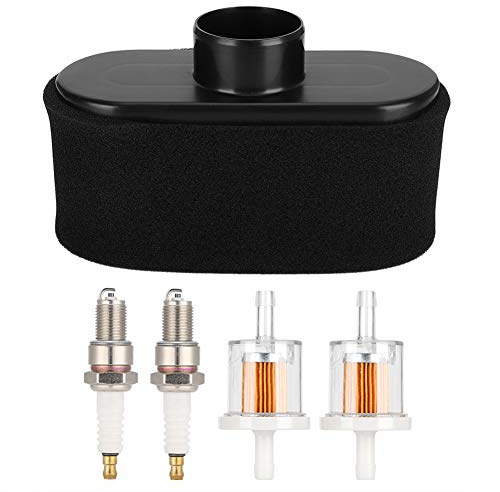Yuecoom Pièces de tondeuse à gazon, filtre à air, filtre à carburant, bougie d'allumage adaptée pour 11013-7047 11013-7049 11013-0726 11013-0752 99999-0384