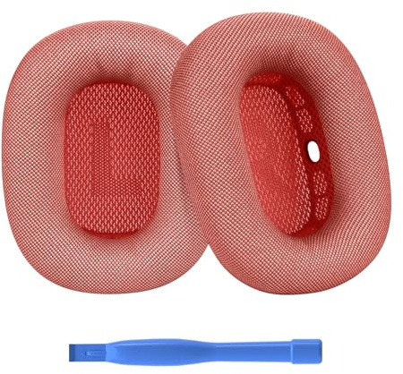 Cuscinetti Auricolari di Ricambio per AirPods Max Cuffie di MMOBIEL - Memory Foam e Mesh Fabric Cuscinetti Cuffie - Padiglioni – Rosa