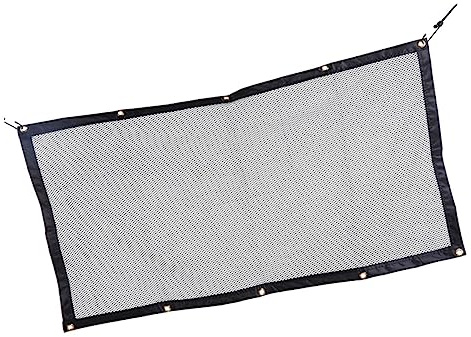 SOIMISS 115x62cm Auto Haustierzaunnetz Elastisch Langlebig Hundeschutzgitter Gepäcktrennnetz Sicherheitsnetz Für Kofferraum Katzen Autozubehör