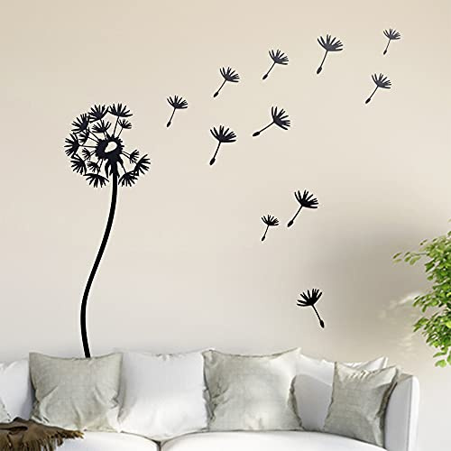 Pissenblume Set II Sticker mural en 6 tailles – Sticker mural – Décoration de cuisine, salon, chambre à coucher, salle de bain