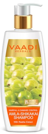Vaadi Herbals Bio Haarwuchs-shampoo In Friseurqualität ✔ Wirksam Gegen Haarausfall ✔ Stärkung, Regeneration 350ml