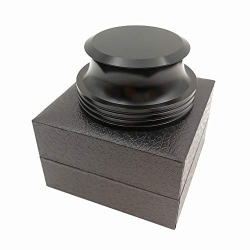 Waudio Plattengewicht Plattenspieler Vinyl Klemme Lp Disc Stabilisator Schwarz