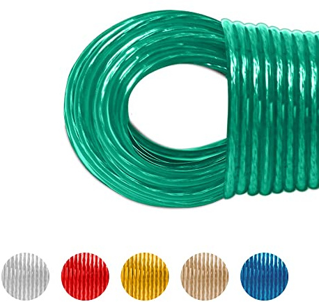 Wäscheleine 35 Meter mit Stahlkern - Made IN Holland - witterungsbeständig und extra lang - rutschfeste wäscheleine für Haus und Camping - Extra stark LaundrySpecialist