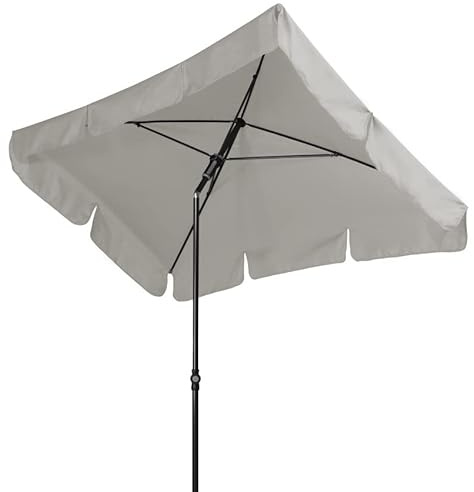 Doppler Sonnenschirm Sun Line Waterproof 225 x 120 cm, hellgrau