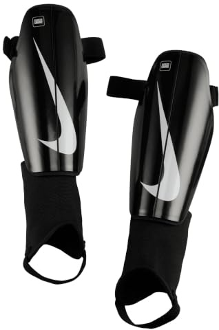 Nike Shin Guard NK Chrg Grd, Black/Black/White, DX4608-010, XL