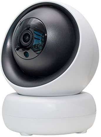 Planetitaly Telecamera SMART IP CAM WiFi 5GHz 2MP lente grandangolare 3.6mm sorveglianza casa ufficio sensore movimento visione notturna compatibile con gli assistenti vocali