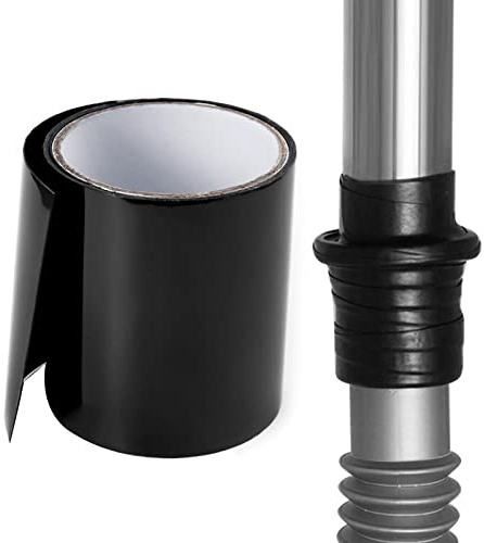 GDWD Wasserdichtes Klebeband, Reparaturband für Pool, Zelt, Haus, Dachrinne, Reparatur Klebeband, Notfall-Reparaturband & Dichtungsband Selbstklebend für Pool & Rohr-Abdichtung (Schwarz 10cmx150cm)