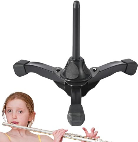 Flöten-Klarinettenständer - Saxophonhalter | Einfach zu verwendender universeller, langlebiger, wasserdichter, faltbarer Oboenständer für Flöten- und Holzblasinstrumente