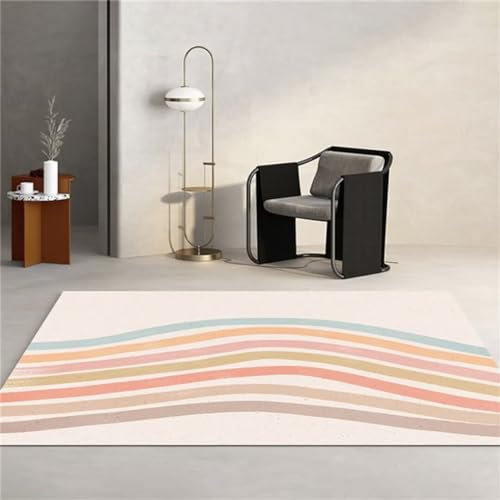 DJHWWD Deko Esszimmer Rechteckiger Esszimmerteppich, Schlafzimmerteppich, Arbeitszimmerdekoration Wohnzimmer Teppichboden Teppich auslegeware kinderspielteppiche 160X200CM